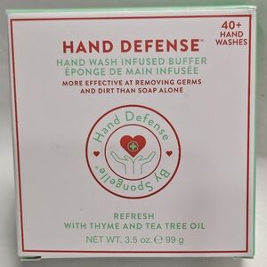 Spongelle HAND DEFENSE REFRESH HAND WASH INFUSED BUFFER NEW